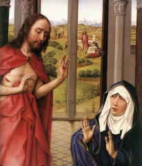 VE PN n° 102 apparition Jésus à Marie Madeleine Van der Weyden.jpg